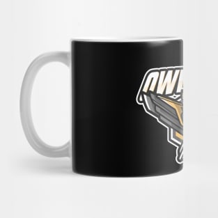 eSport Gaming Team Owl Robot Mug